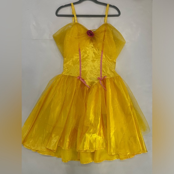 Disney Princess Belle Costume Dress Size Large - Picture 5 of 9